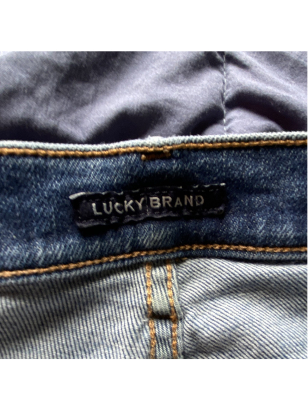 Lucky Brand Men’s 110 Slim Stretch Blue Denim Jeans Medium Wash Low Rise - Picture 5 of 11